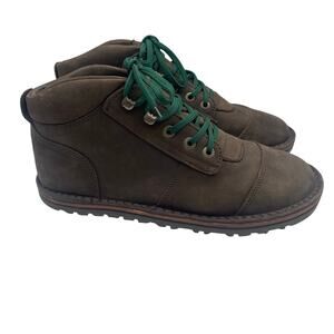 Jim Green Barefoot African Ranger Houston Brown Leather Boots Zero Drop Mens 9.5
